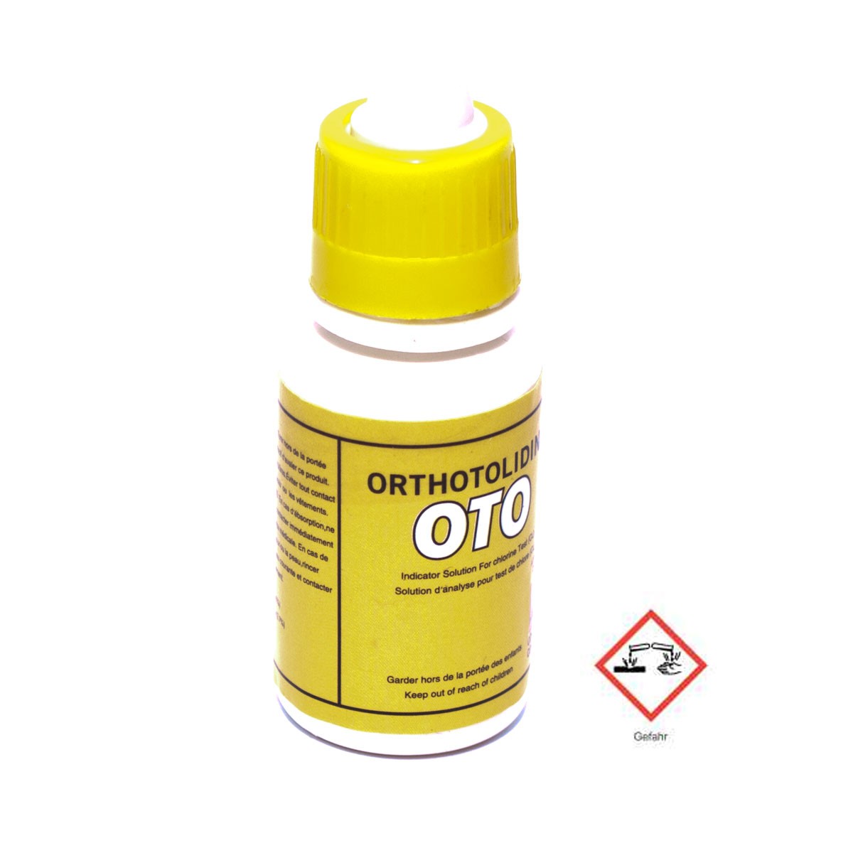 orthotolidine-flasche