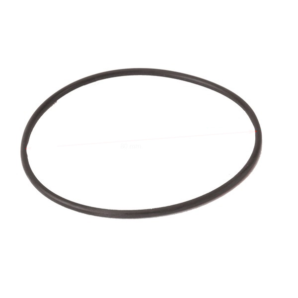 Gummi-O-Ring mit einem Durchmesser von 80 mm für Dichtungsanwendungen.