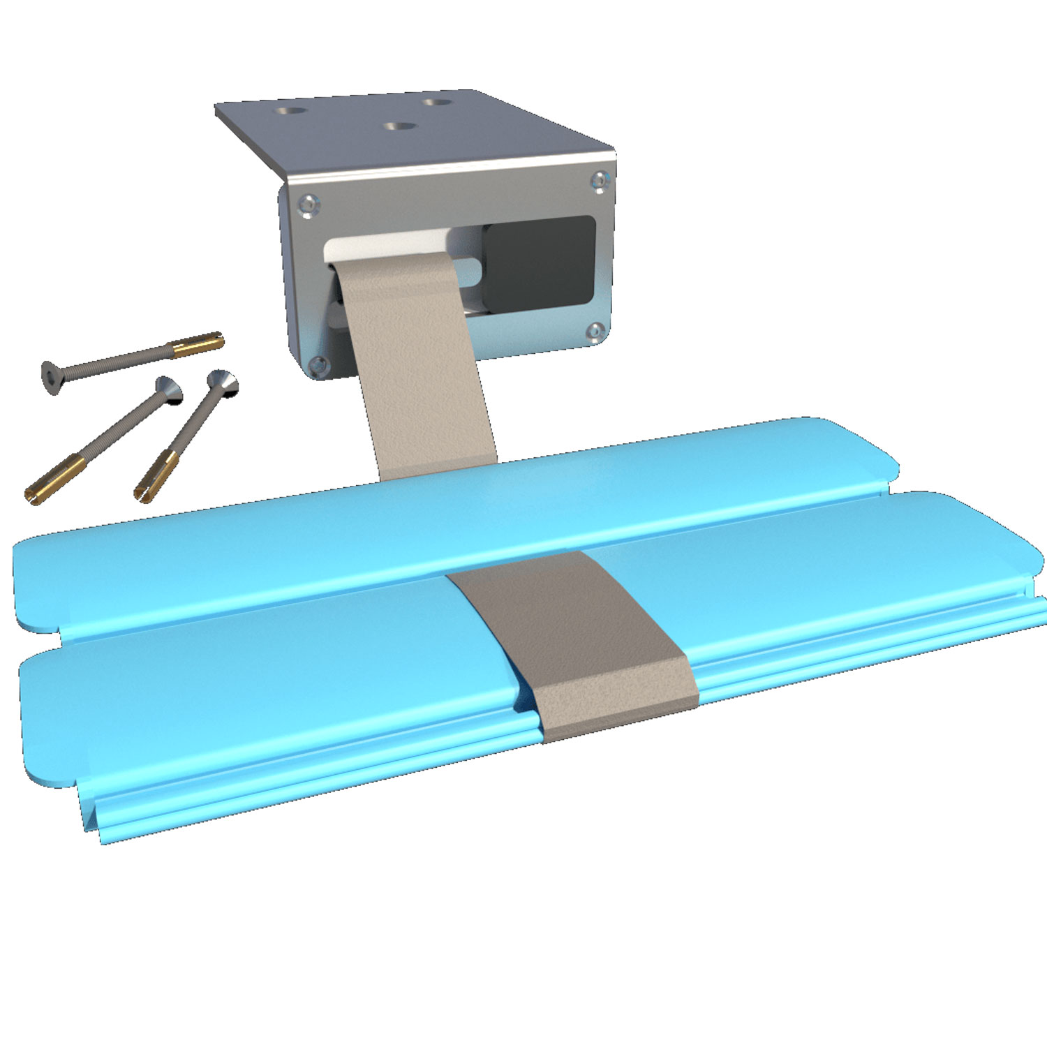 Sicherheitssystem Montage auf dem Beckenrand