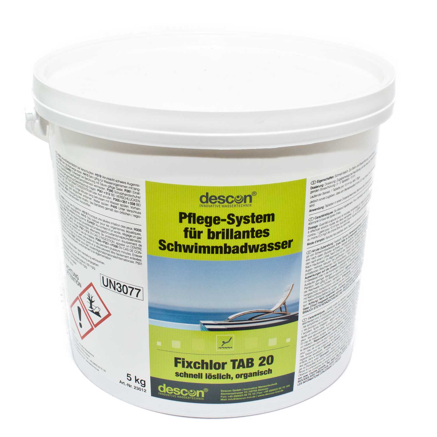 descon-fixchlor-tab-5kg Descon Fixchlor Tabletten   5 kg