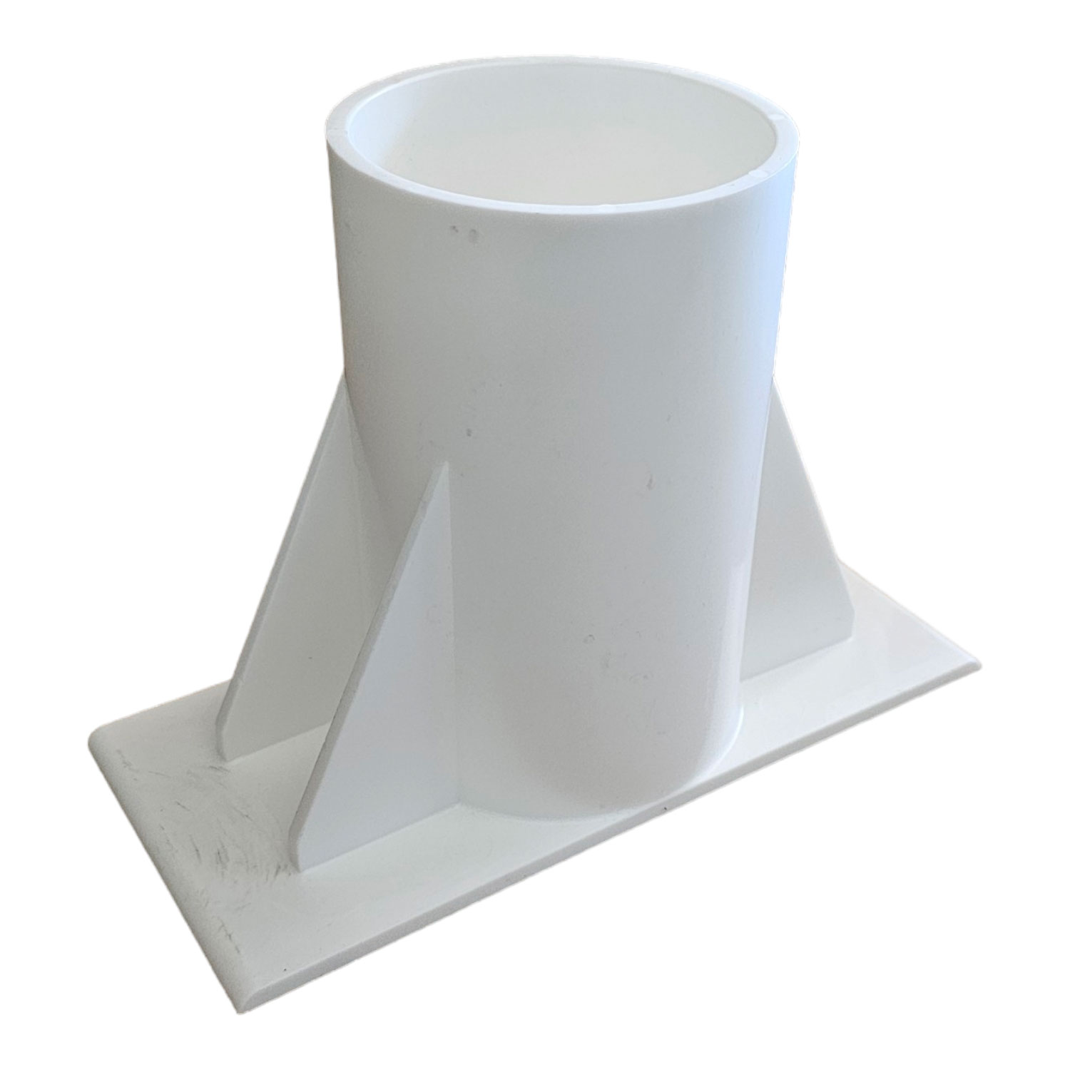 Fuß schmal weiß für Rainbow Aufrollvorrichtung Fuß schmal weiß für Rainbow Aufrollvorrichtung