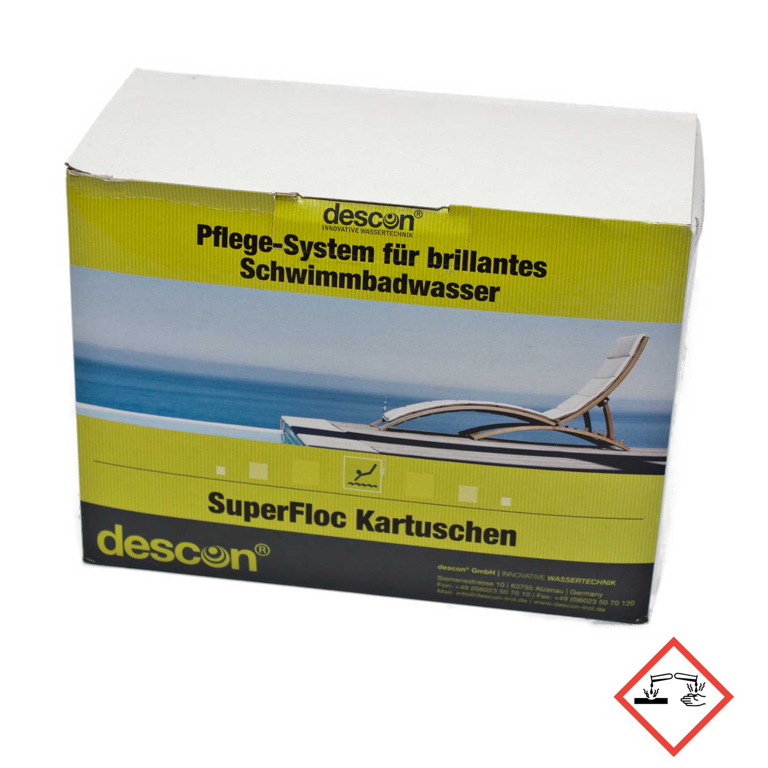 Descon Superfloc Kartuschen  1 kg