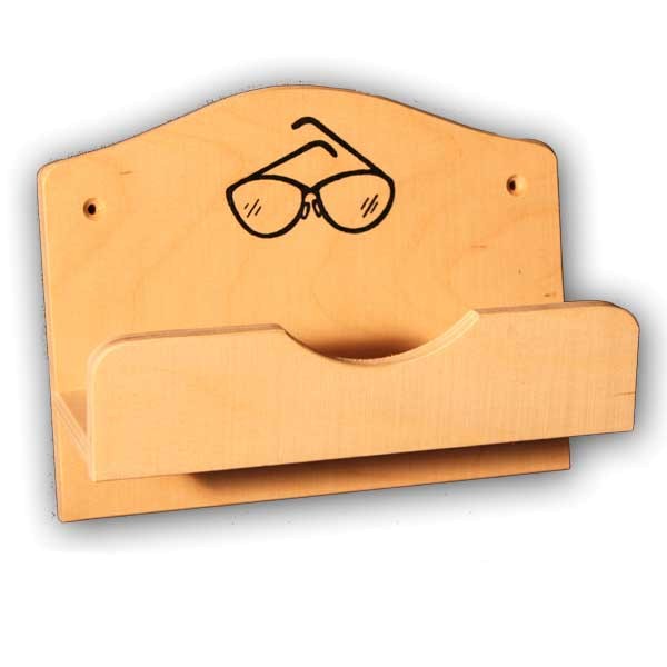 Sauna Brillenhalter für eine Brille