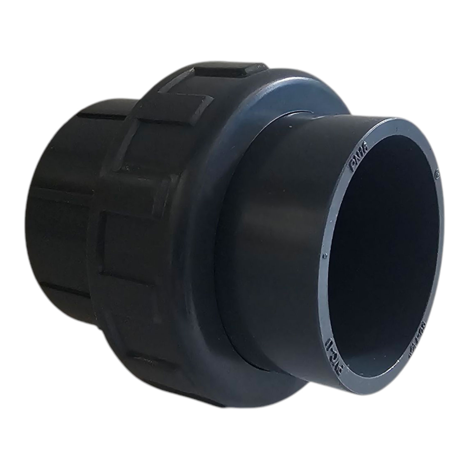 PVC Verschraubung mit Klebemuffen d 50 PVC Verschraubung mit Klebemuffen d 50