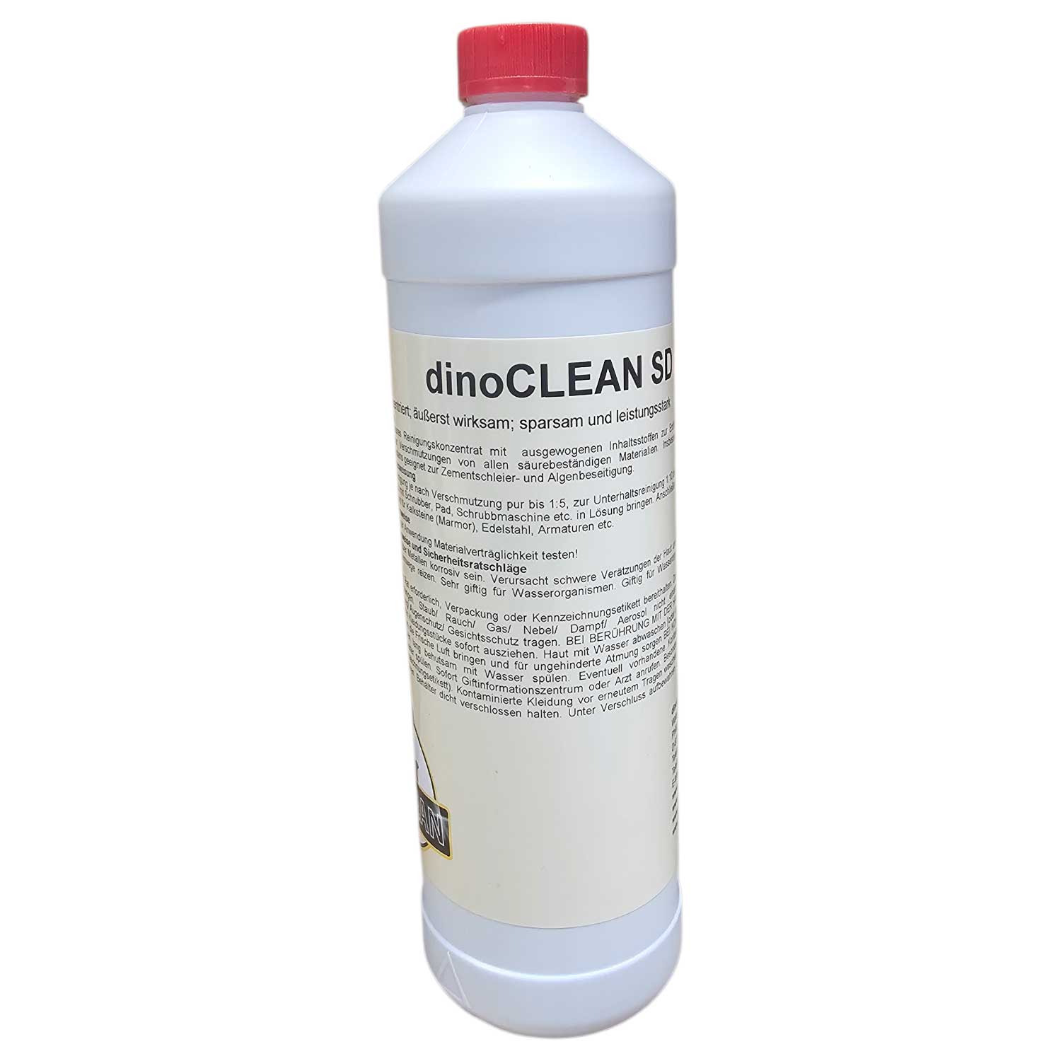 Flasche Reinigungskonzentrat für verschiedene Oberflächen und Materialien.