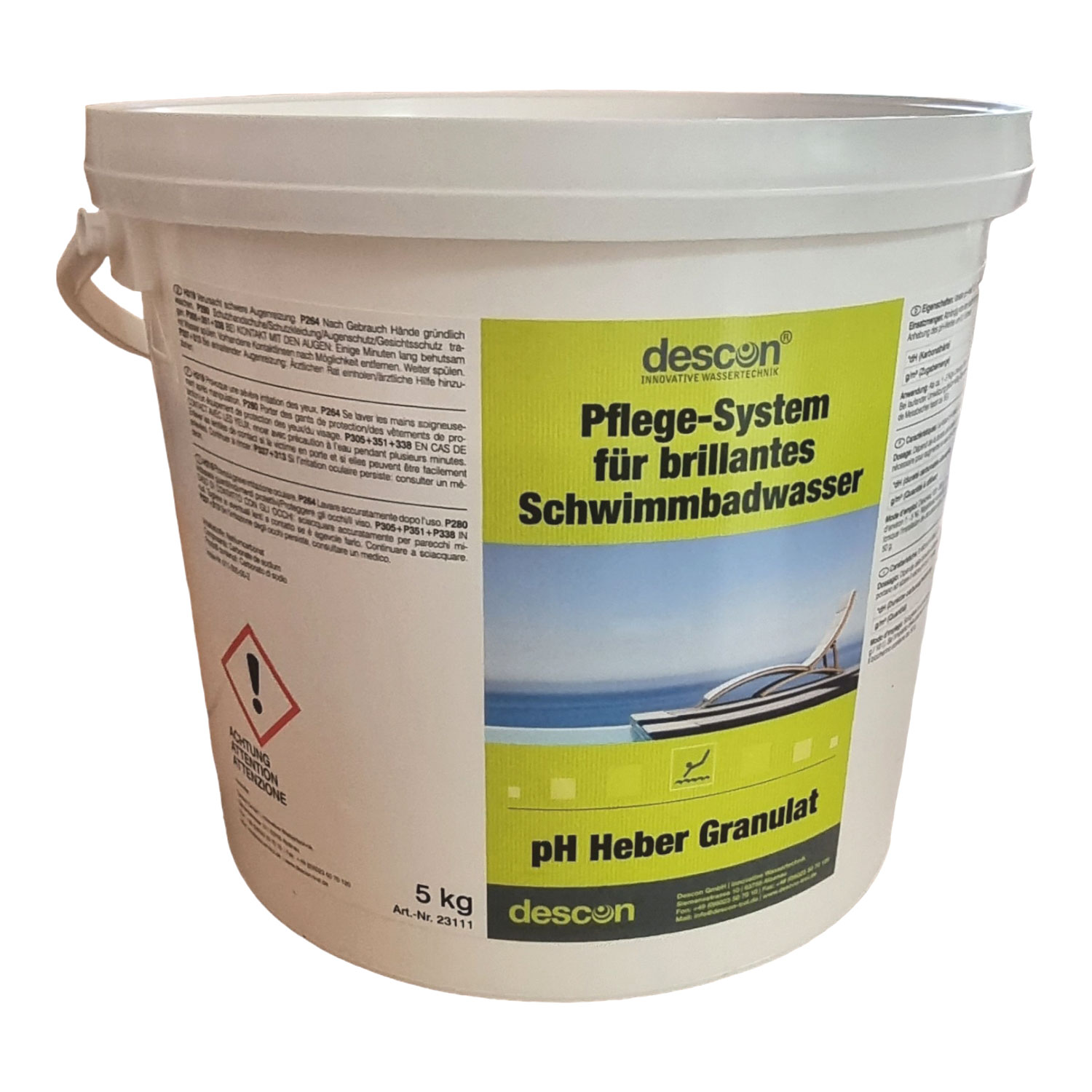 descon-ph-heber-5 Descon  PH Heber Granulat 5 kg