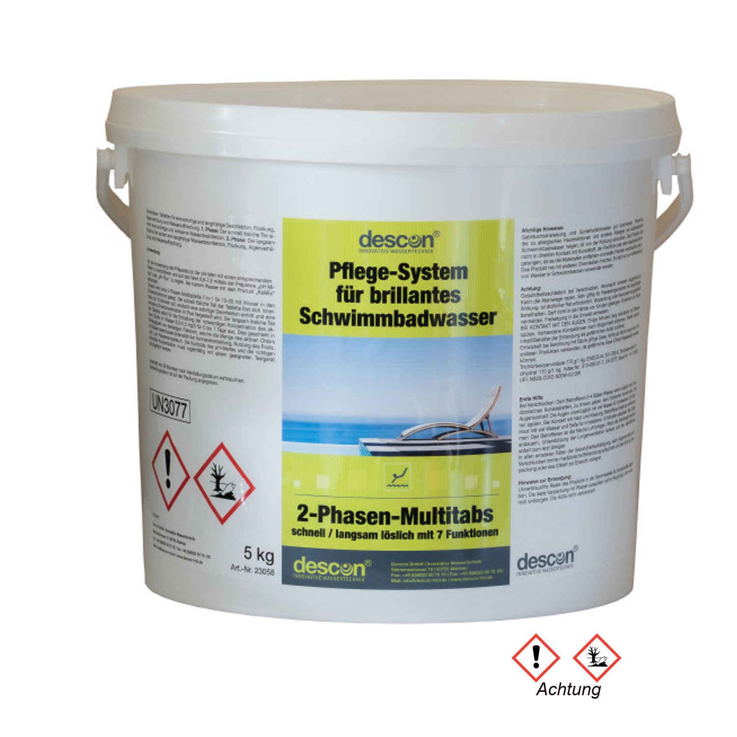 Descon 2 Phasen Multitabs 7 in 1  ( 5 kg ) Descon 2 Phasen Multitabs 7 in 1  ( 5 kg )