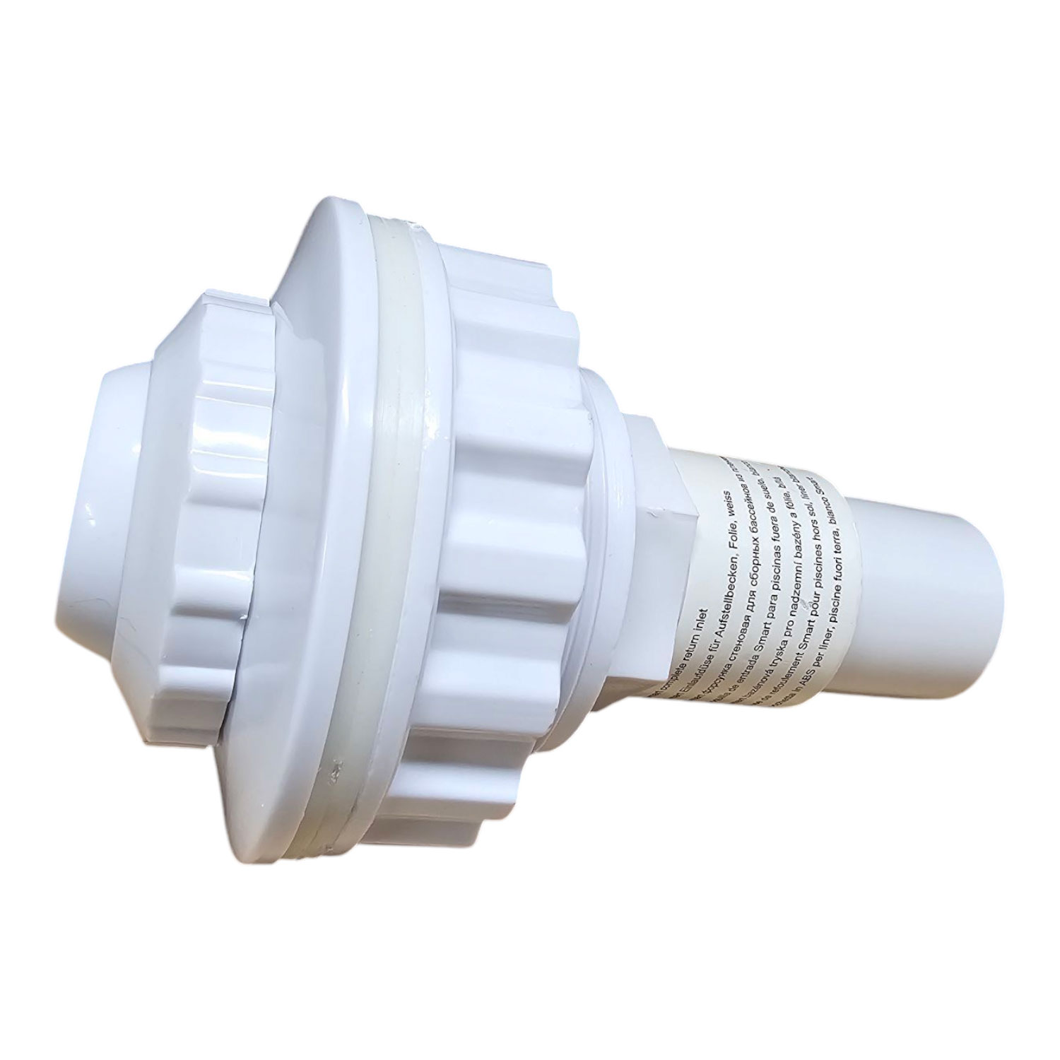 Einlaufdüse für Stahlwandbecken Anschluß 32/38 mm Einlaufdüse für Stahlwandbecken Anschluß 32/38 mm