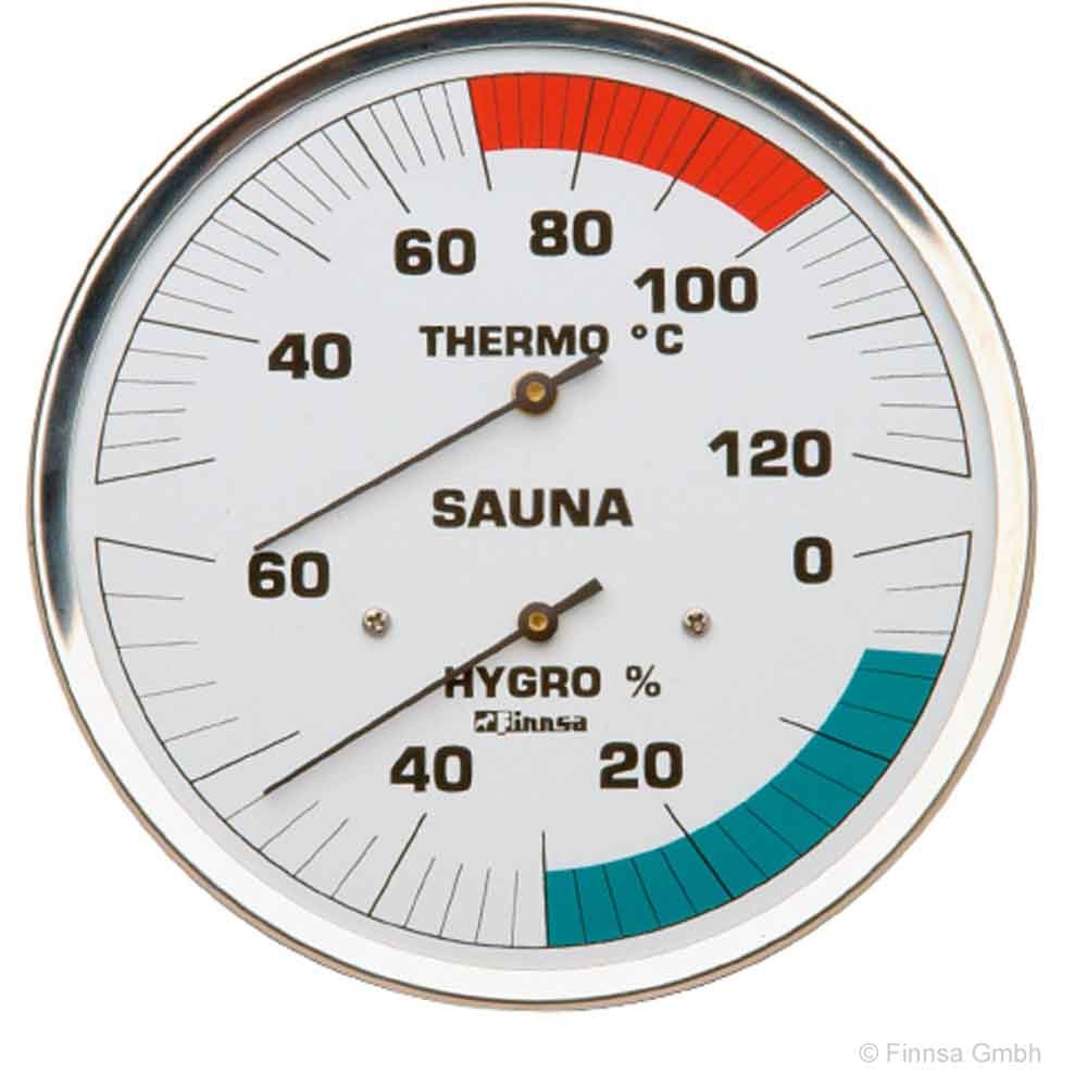 Finnsa Sauna Hygrotherm  130 mm Skala