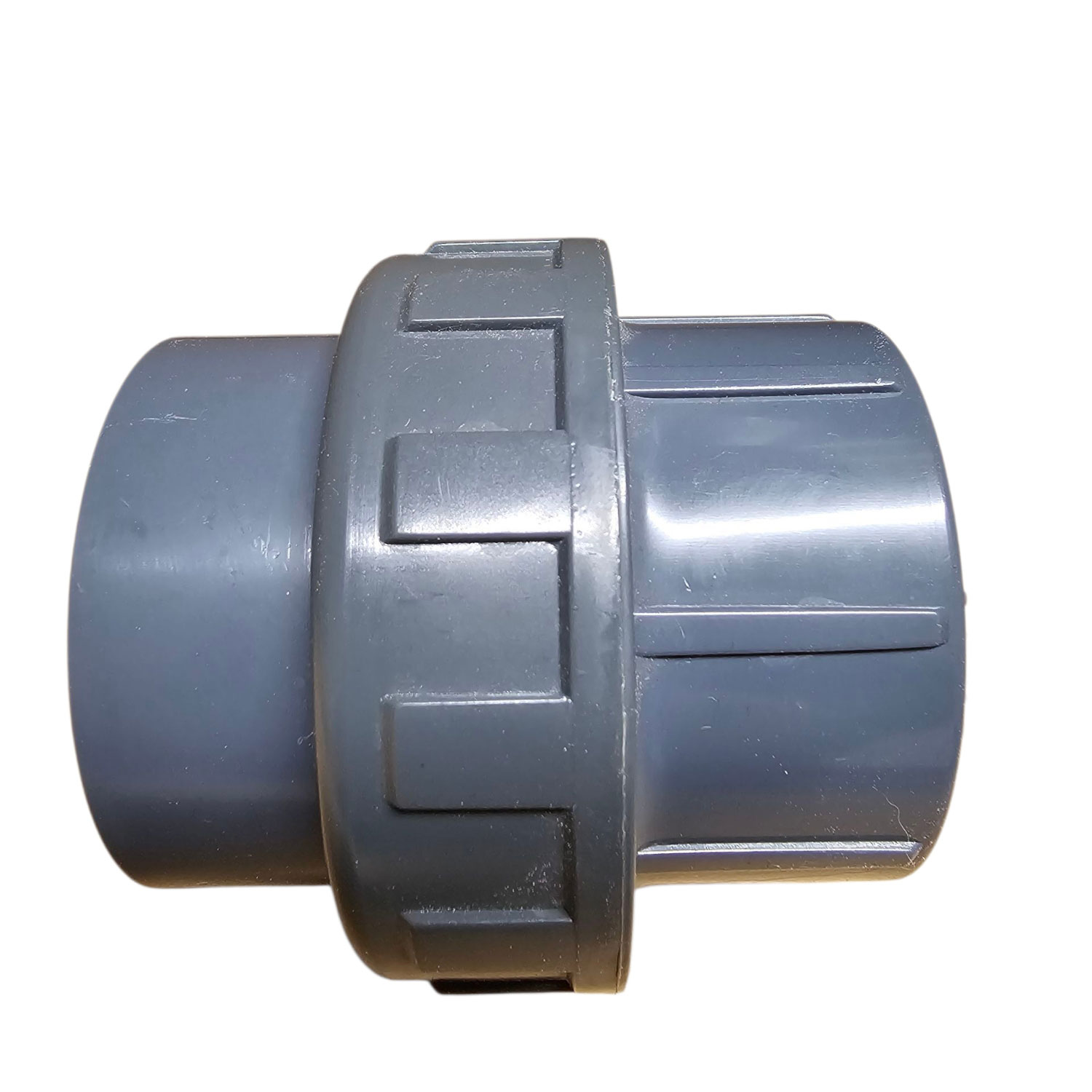 PVC  Verschraubung mit Klebemuffen  d 63