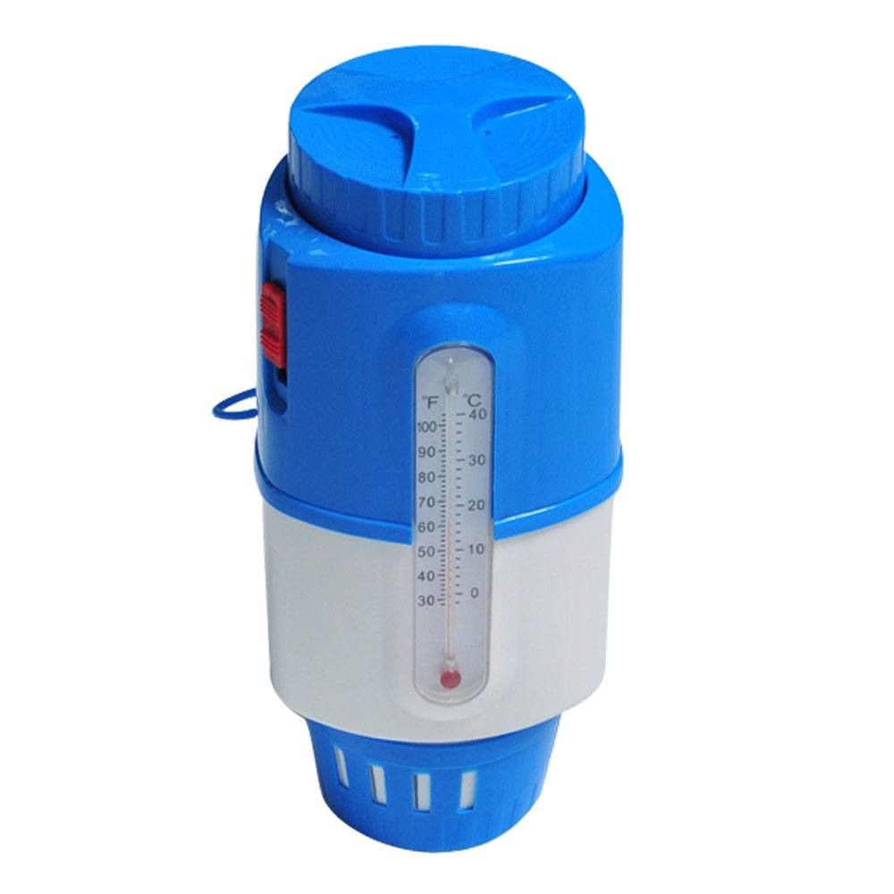 smart-dosierschwimmer Smart Dosierschwimmer f. 200 g Tabletten mit Thermometer