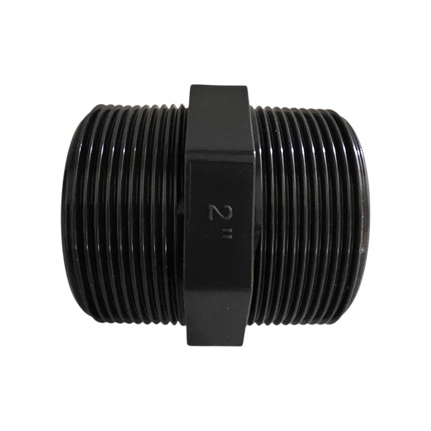 PVC Doppelnippel  2 Zoll Außengewinde