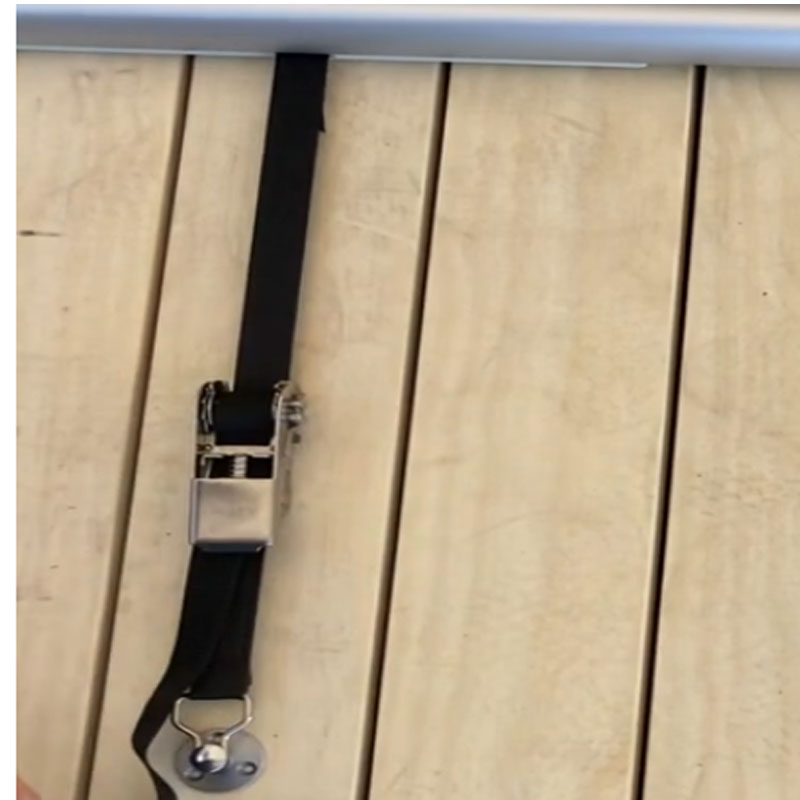 Edelstahl Spannratsche mit Gurt