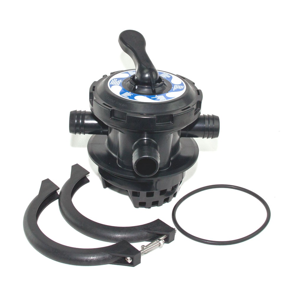umschaltventil-eco 6 Wege  Top Mount Ventil mit Schlauchanschluss