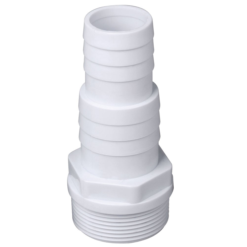 druckschlauchtuelle-38-32-gerippt Druckschlauchtülle  Außengewinde auf Schlauchanschluss 38 / 32 mm