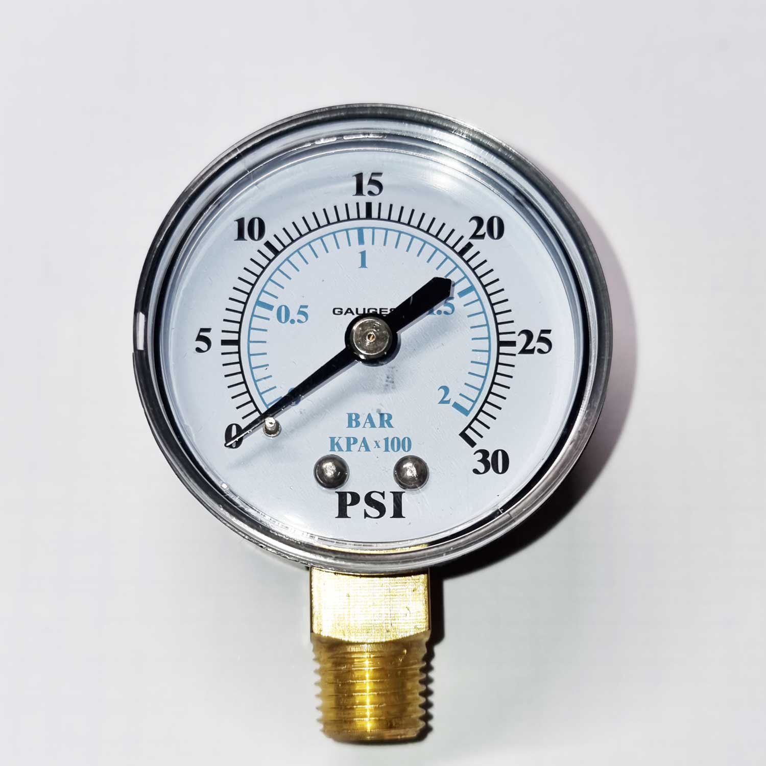 manometer-31260 Manometer für Filterkessel  Gewinde 1/4 Zoll