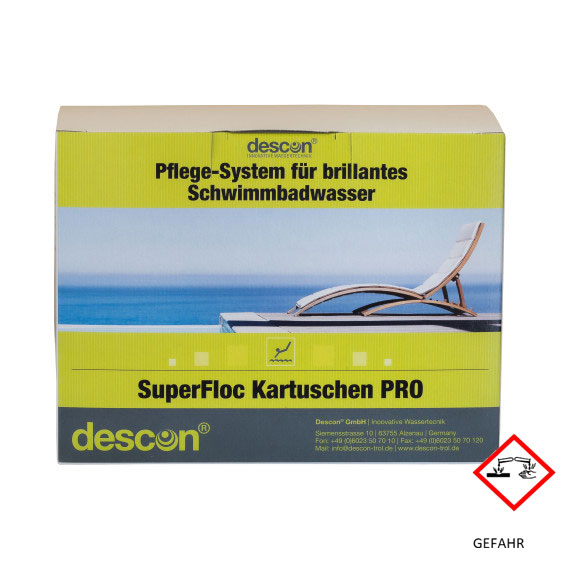 Descon Superfloc Kartusche Pro  1 kg  Descon Superfloc Kartusche Pro  1 kg
