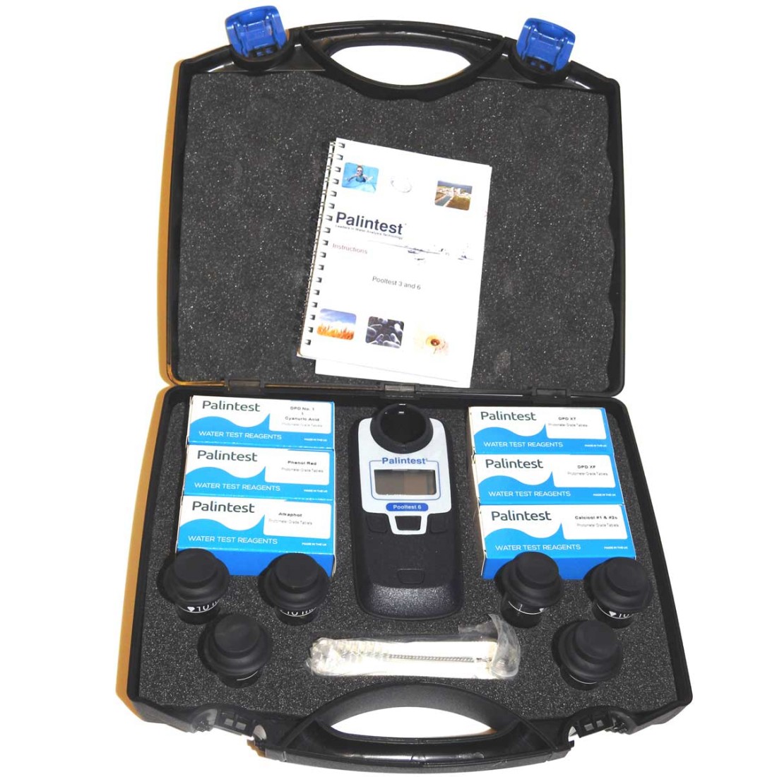 Photometer-Kit "Pooltest 6", 0 - 10 ppm, Hartschalenkoffer