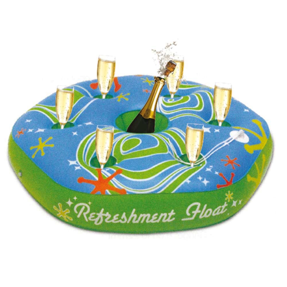 Poolbar schwimmend mit Glashalter