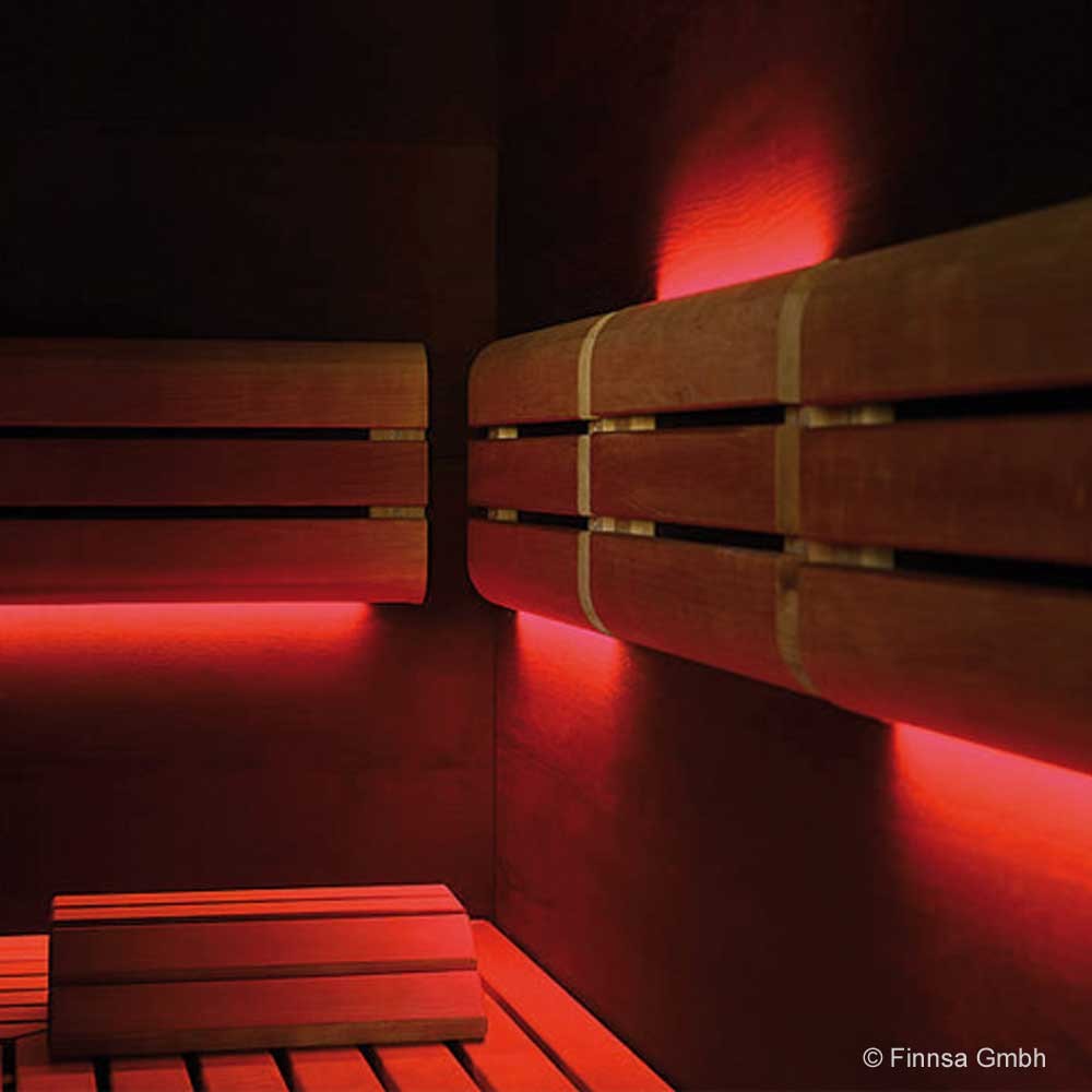 Collaxx Farblichtleisten für Sauna und Infrarotkabine