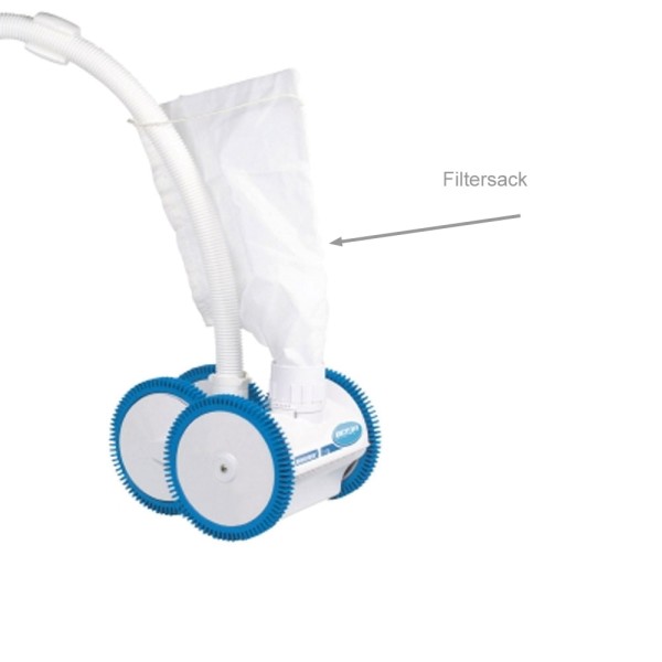Ersatzfiltersack für Drucksauger 4 FUN PR