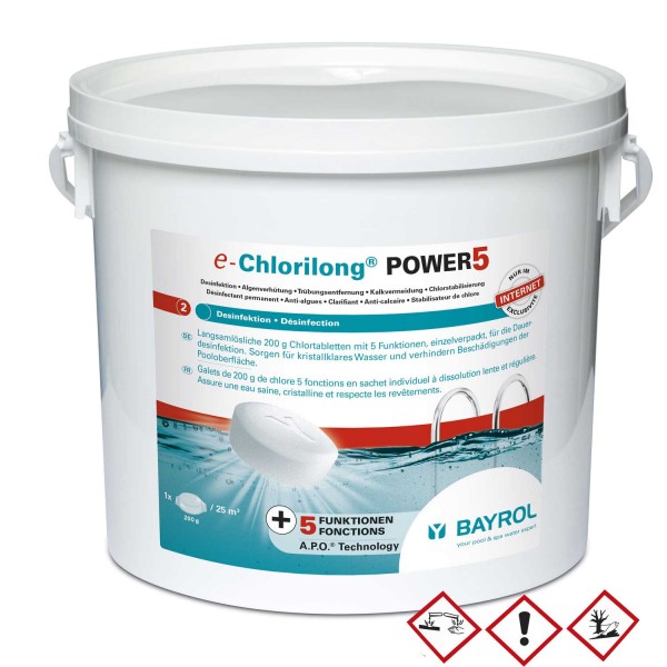 Bayrol E Chlorilong Power 5 Chlortabletten 5 kg