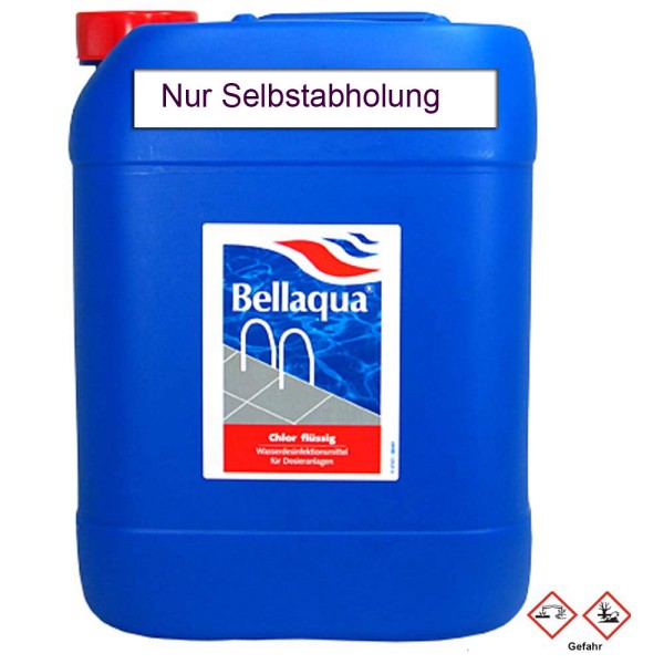 Bellaqua Chlor flüssig 25 kg ( nur Selbstabholung)