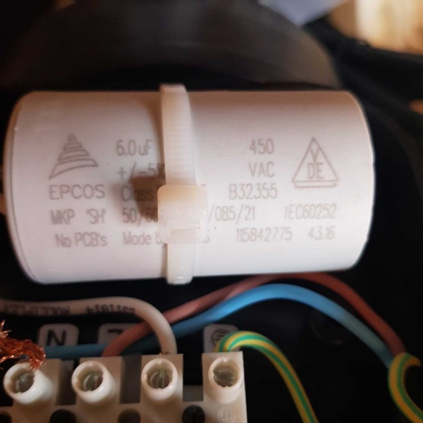 Kondensator für Aqua Plus 4 / mini 4 mit 6 µF