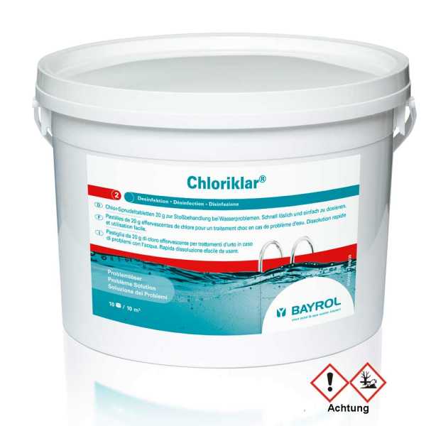 Bayrol Chloriklar Chlortabletten 3 kg