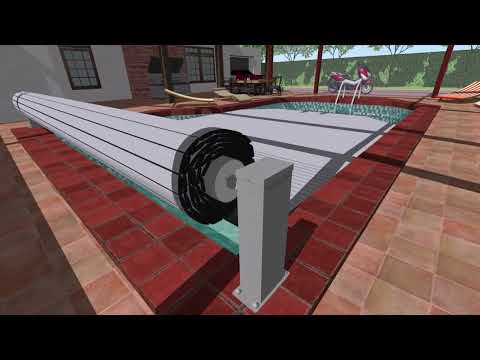  Elektrische Aufrollvorrichtung Oberflur  Steel