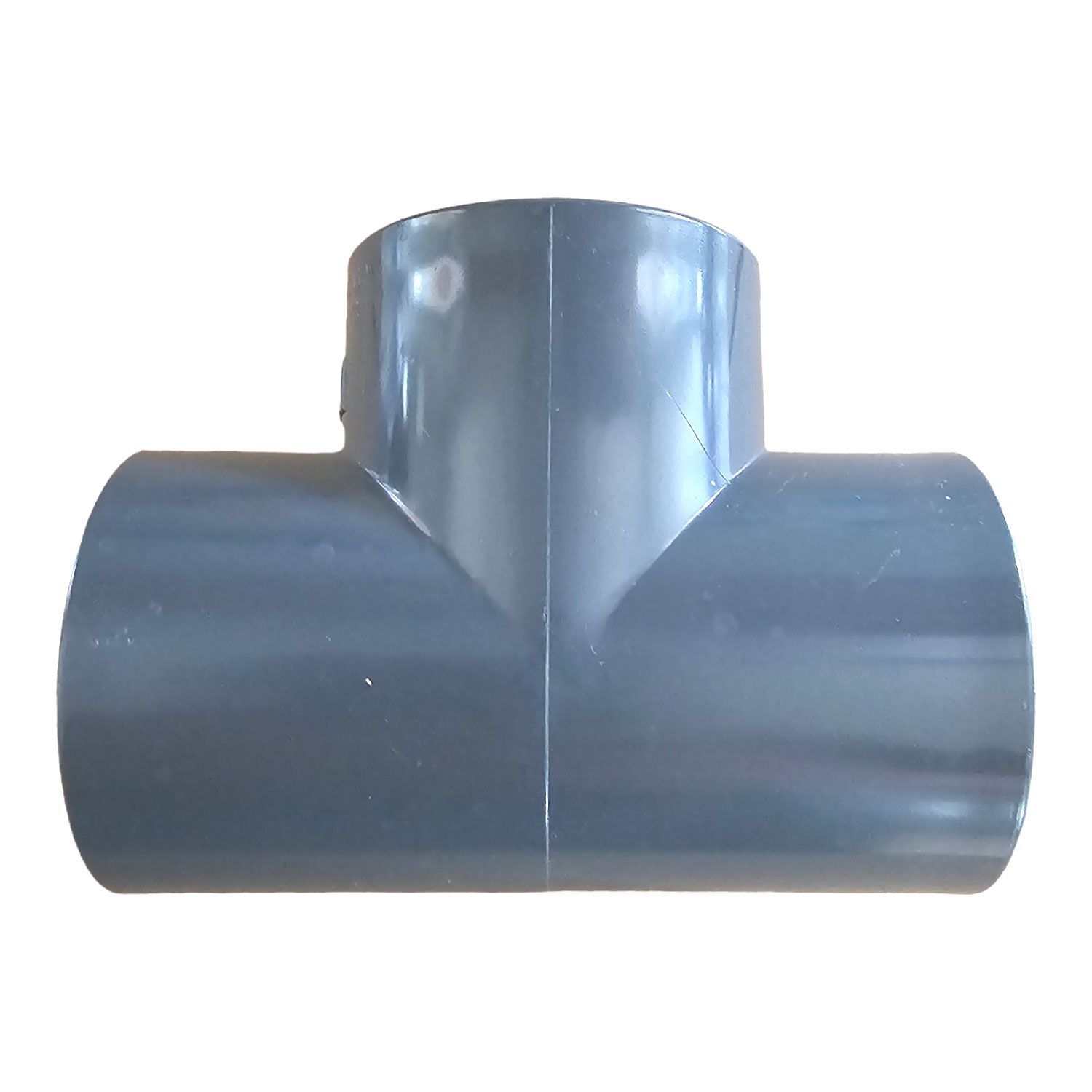 PVC T-Stück 90° ID 50mm | Hart-PVC-U | Hohe Druckbeständigkeit